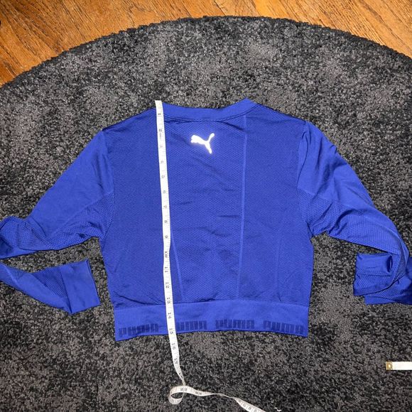 Puma Training Evoknit seamless long sleeve crop top - Picture 5 of 7